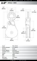 Omni-Block 2.6" Single