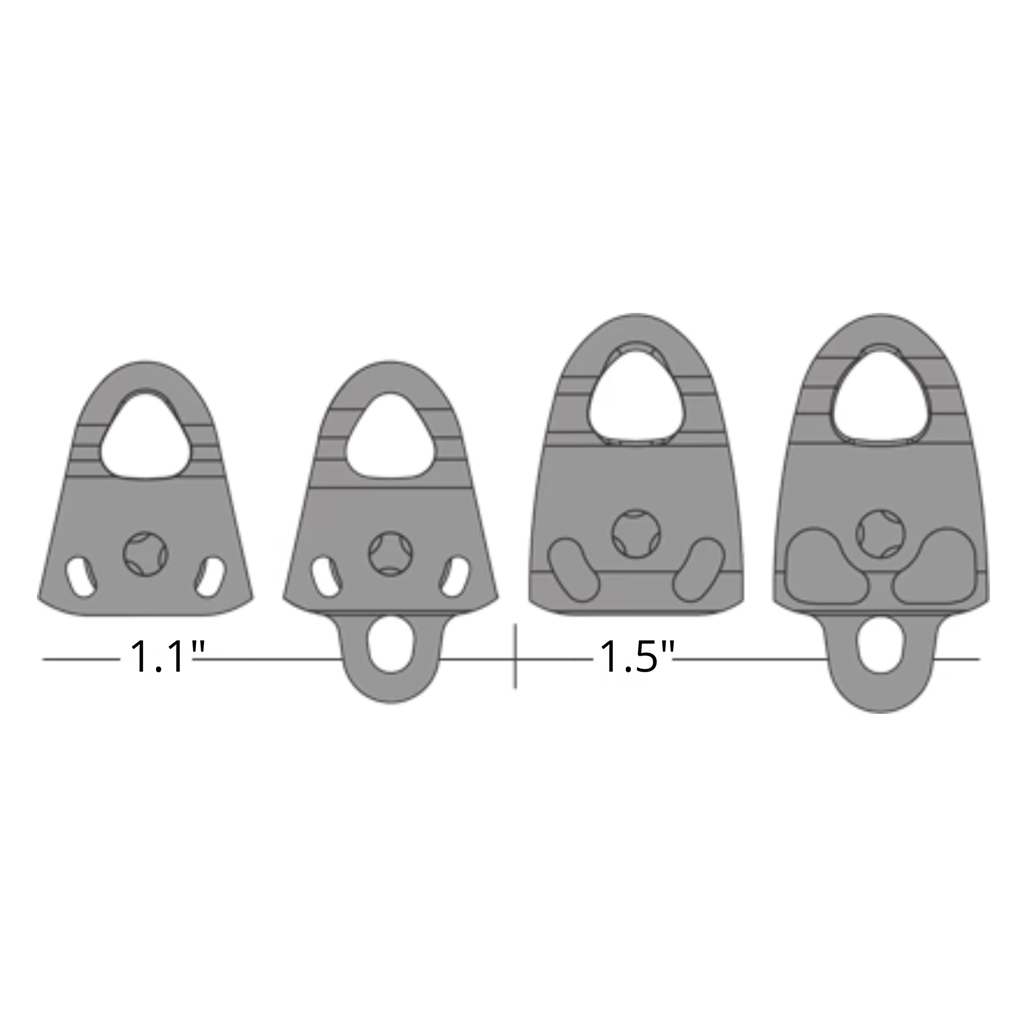 Machined Pulley 1.5" Double
